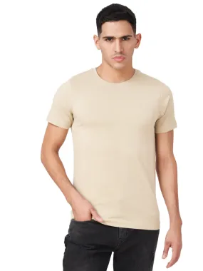 100 % Cotton Round Neck Solid Regular Half Sleeve T-Shirt