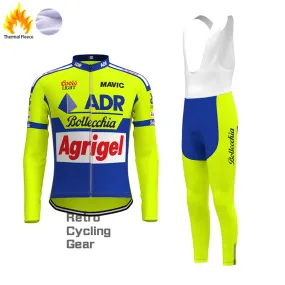 1989 ADR Fleece Retro Long Cycling Kits