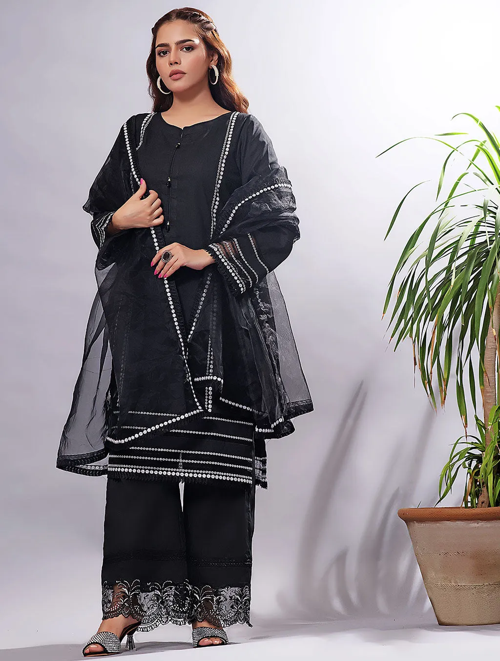 2 Piece Unstitched Lawn Suit RKOE-1458