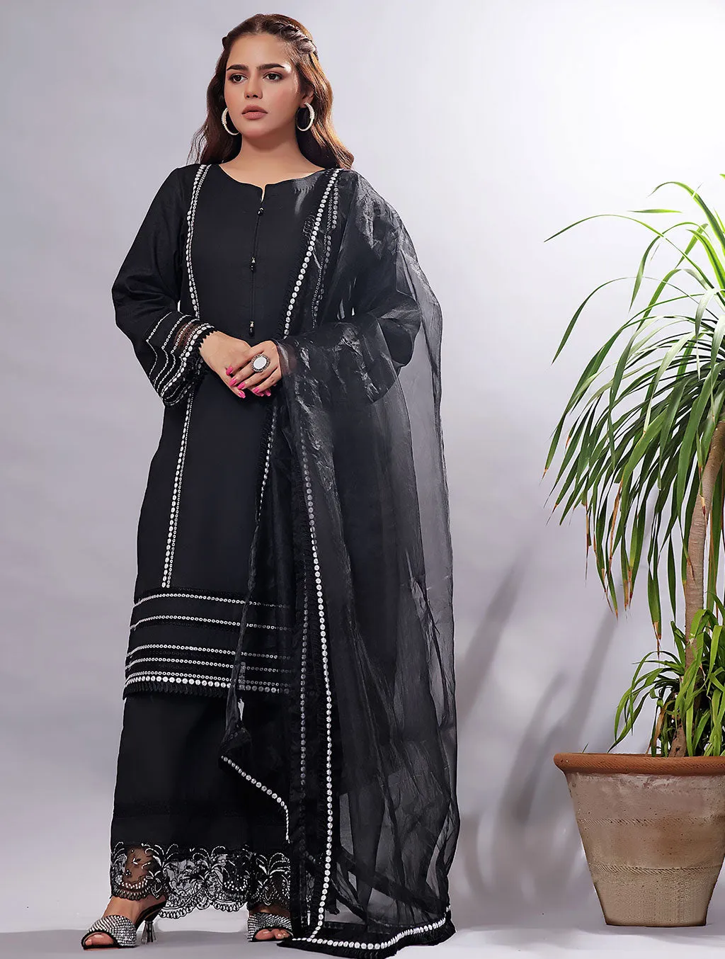 2 Piece Unstitched Lawn Suit RKOE-1458