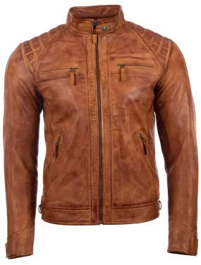 44T9 Men's Biker Jacket - Nevada Timber