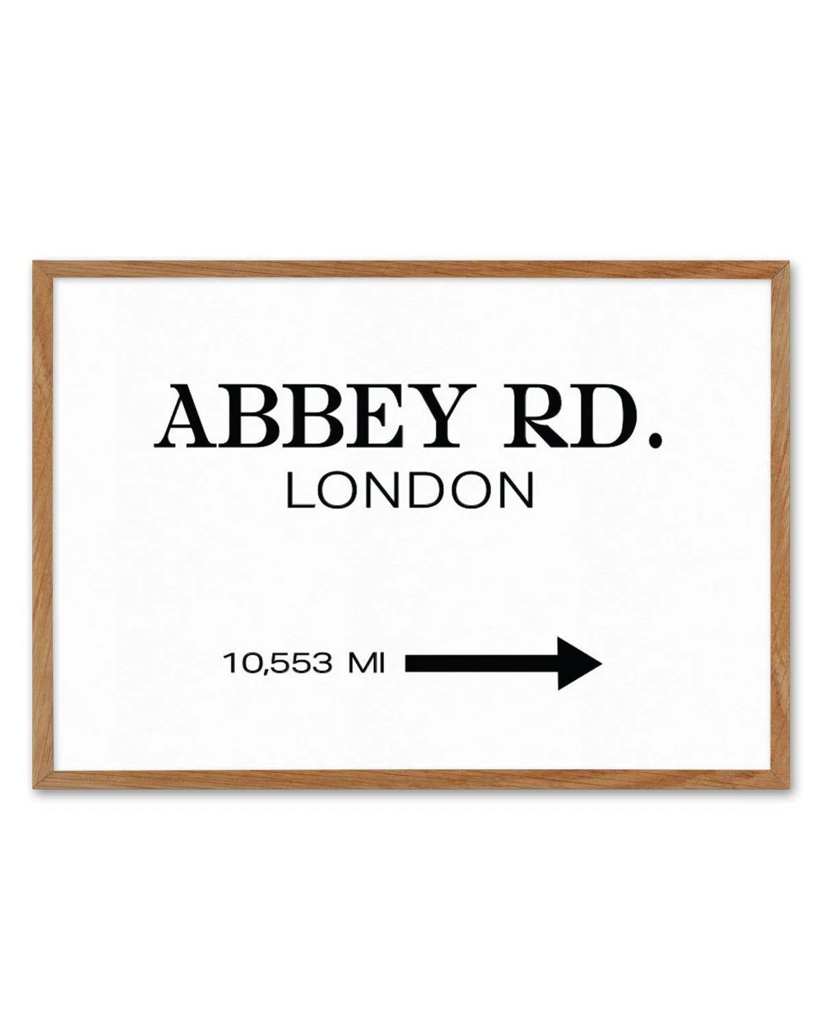 Abbey Road, London Art Print