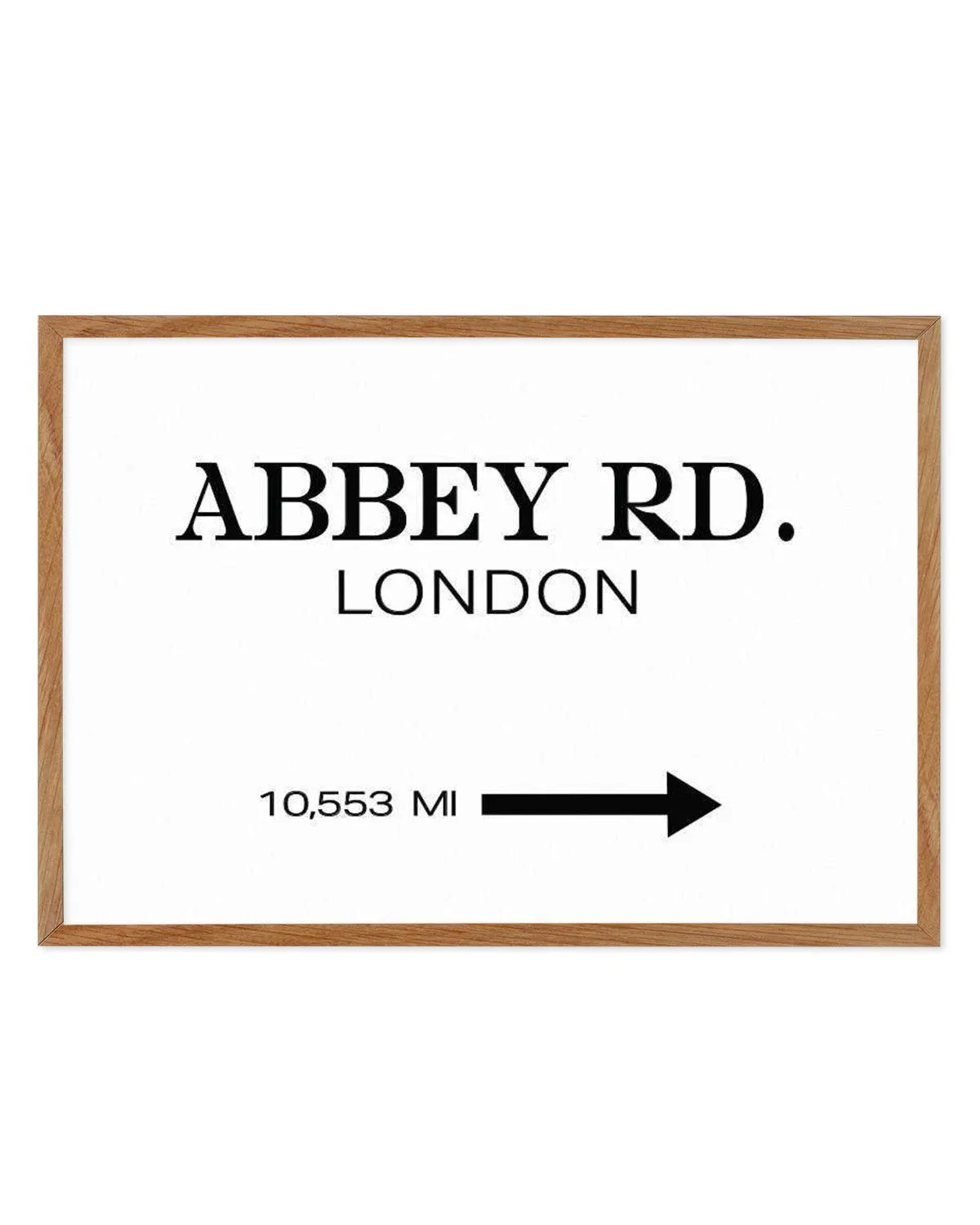 Abbey Road, London Art Print