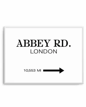 Abbey Road, London Art Print