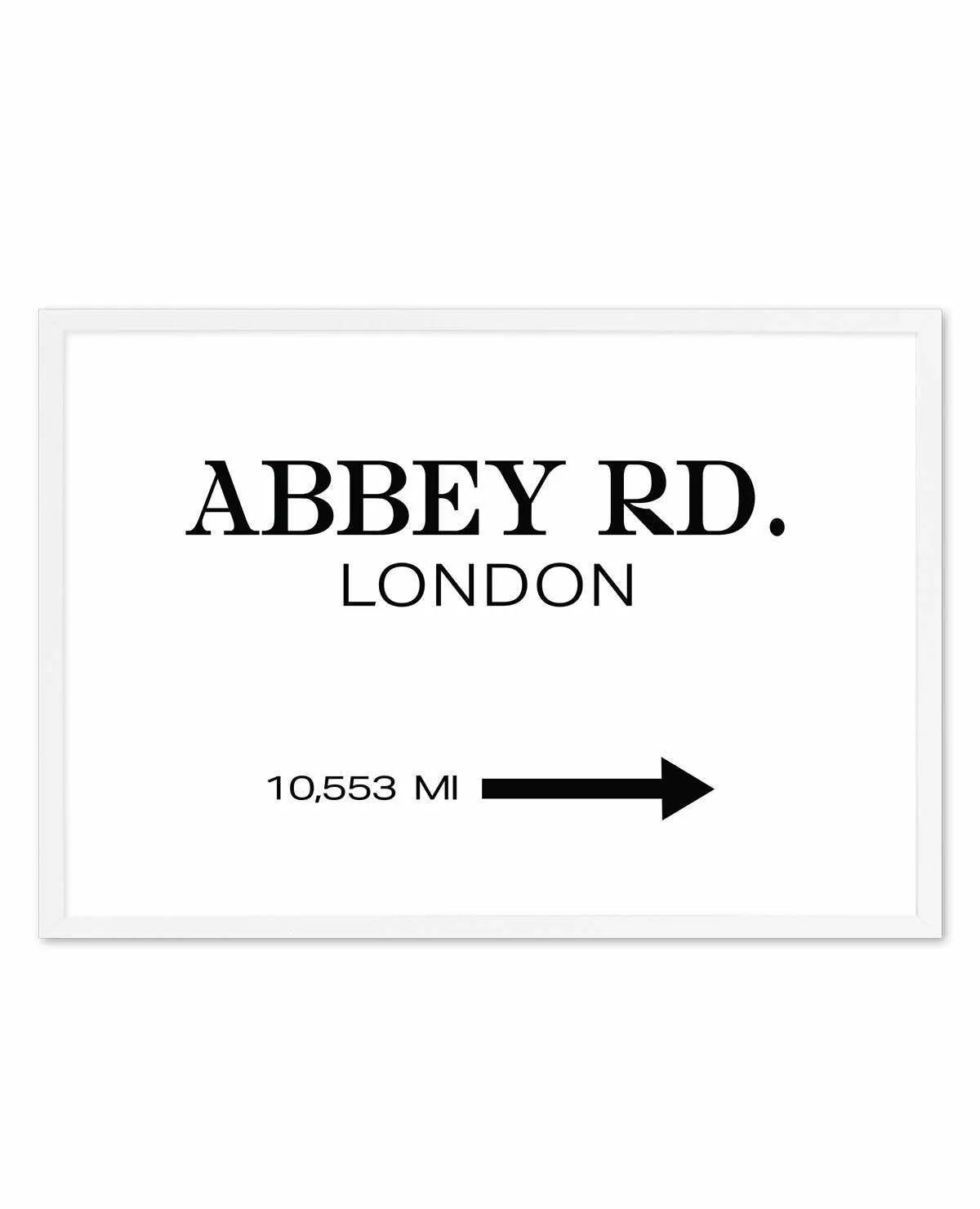 Abbey Road, London Art Print