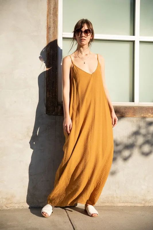 Adjustable Cocoon Maxi Dress