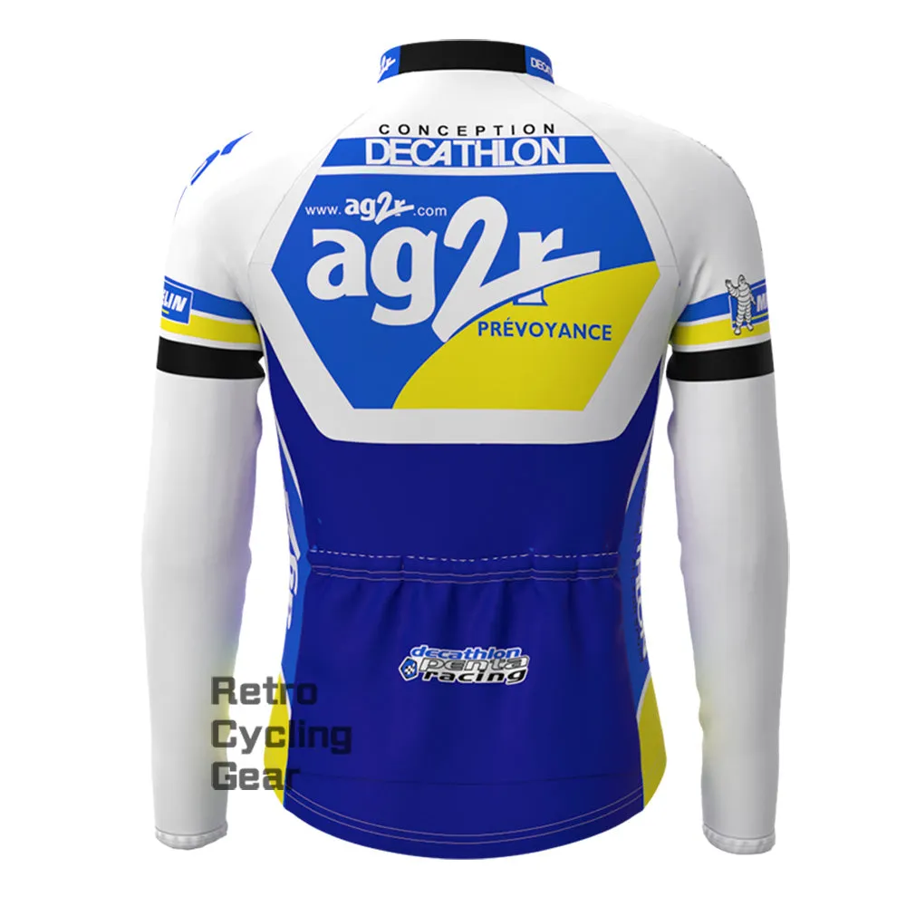 AG2R Fleece Retro Long Cycling Kits