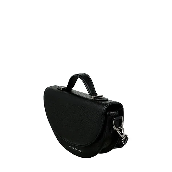 All Nighter Bag with Webbed Strap - Black