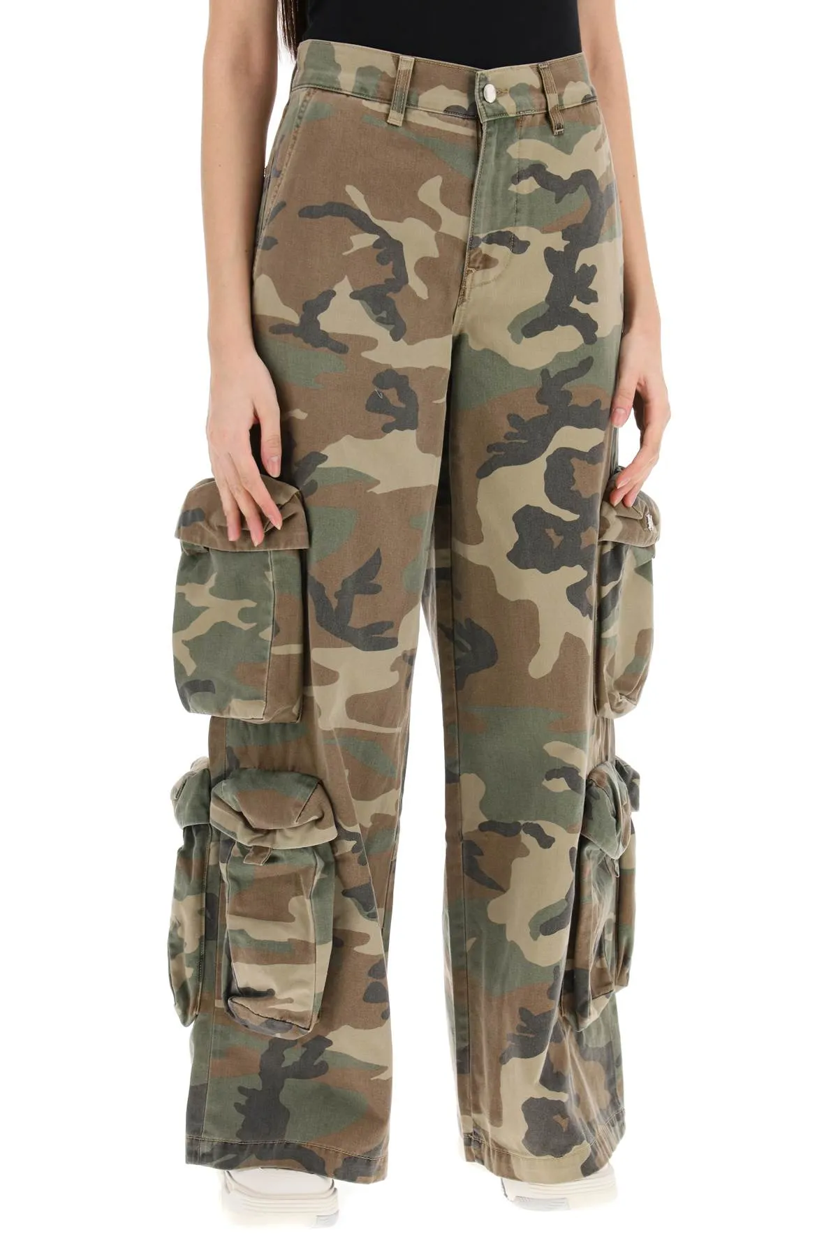 Amiri baggy cargo camouflage pants