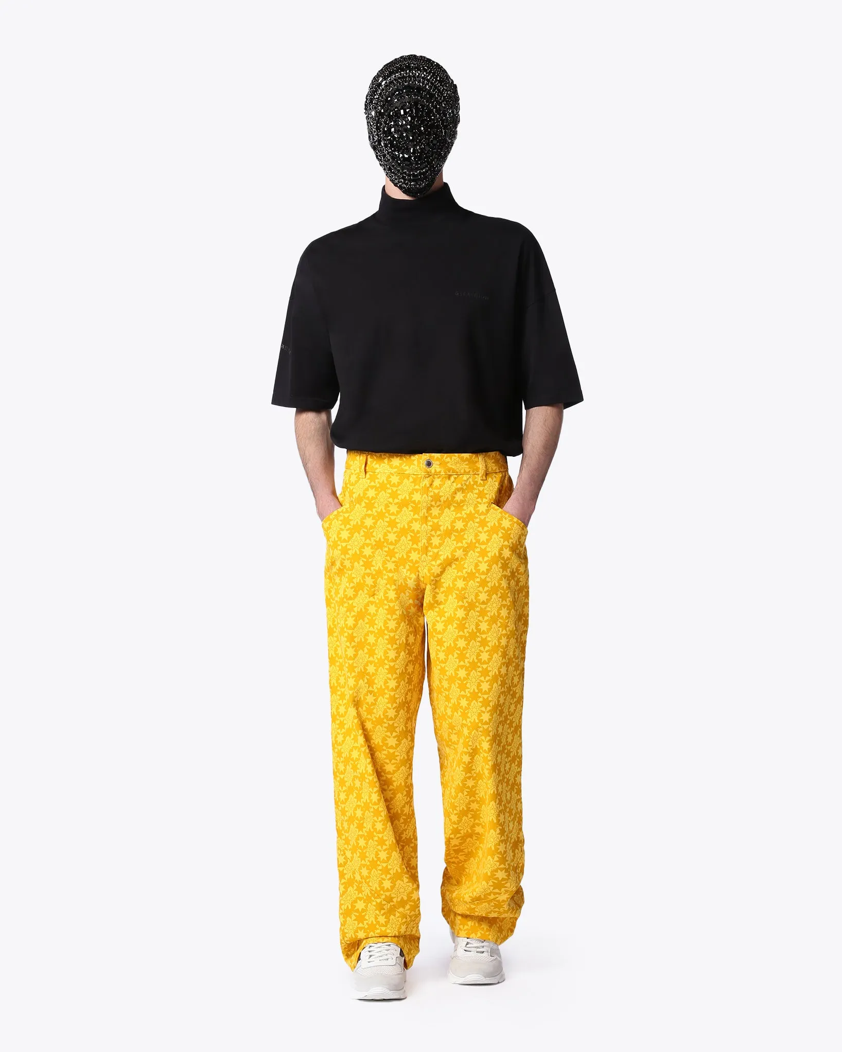 ARCHIVE YELLOW DENIM LARGE PANTS