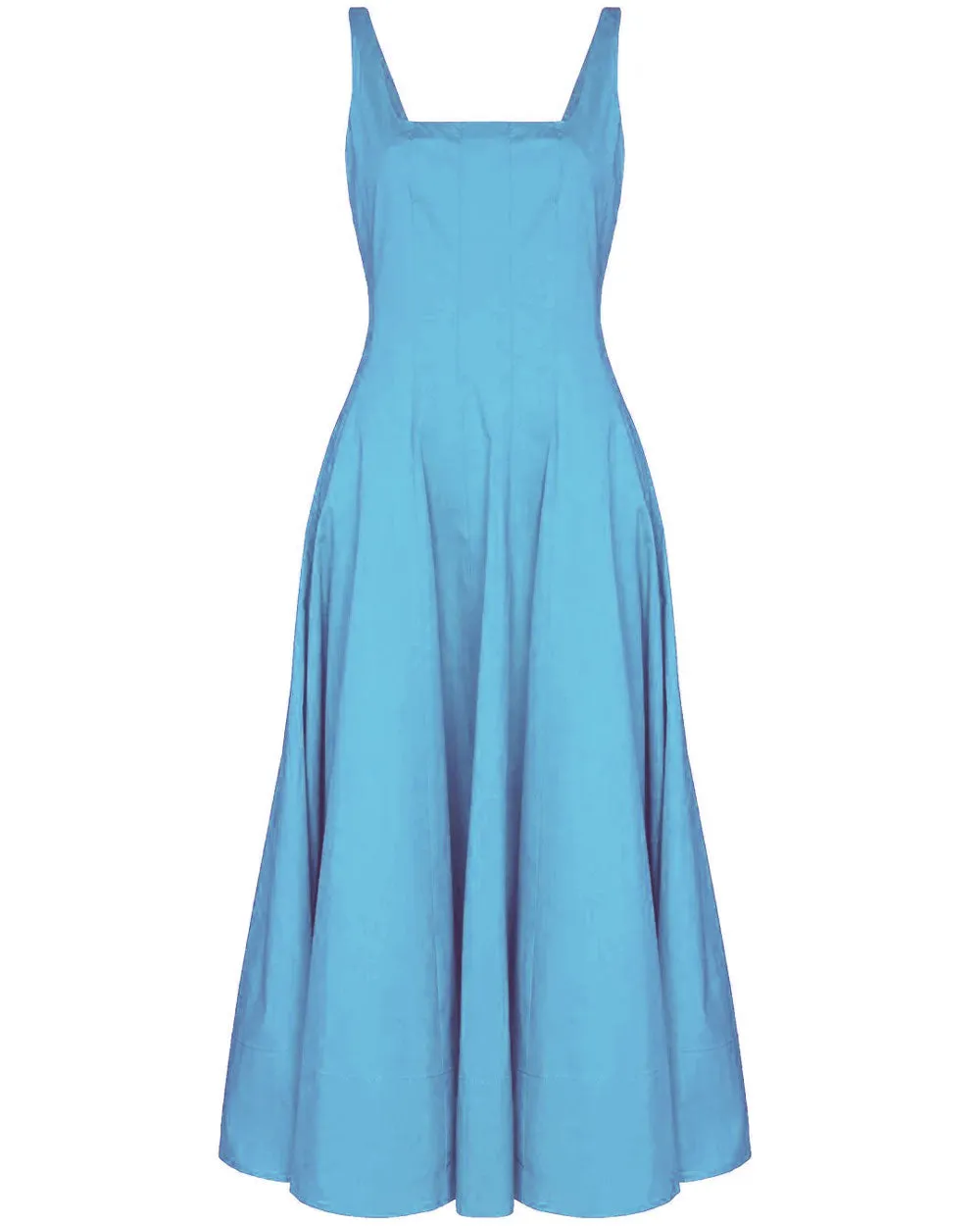 Azure Wells Midi Dress