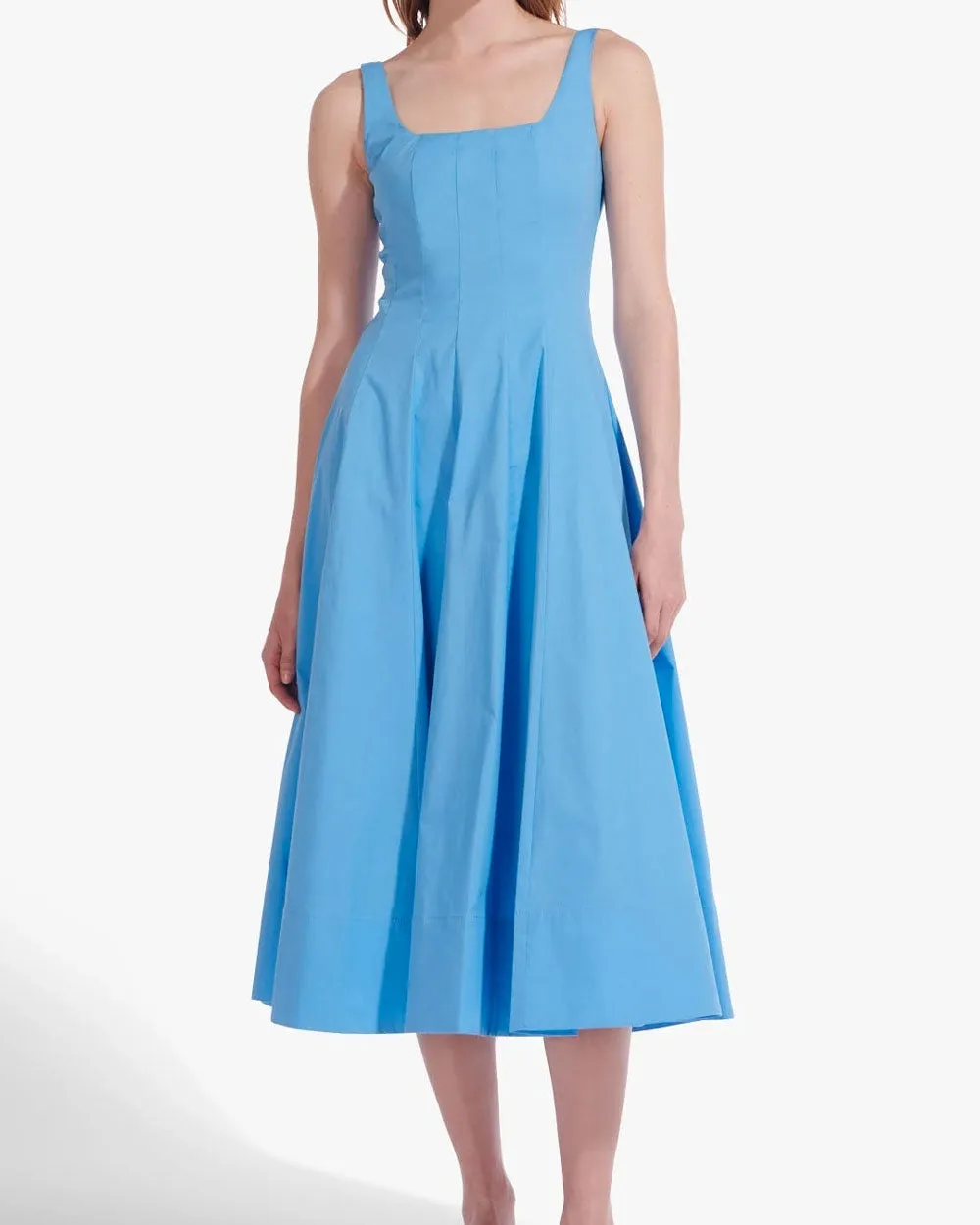 Azure Wells Midi Dress