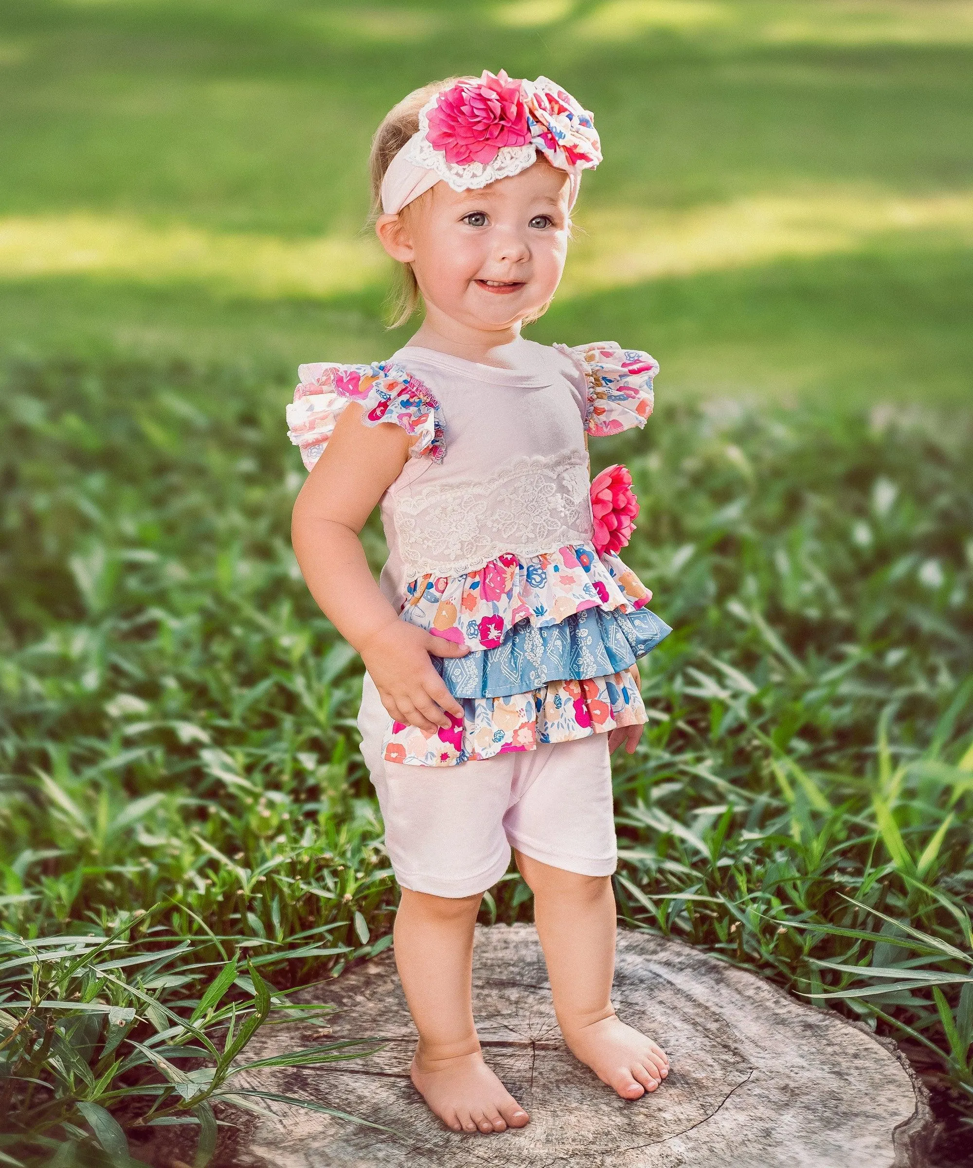 Bandera Blossom Baby  Romper