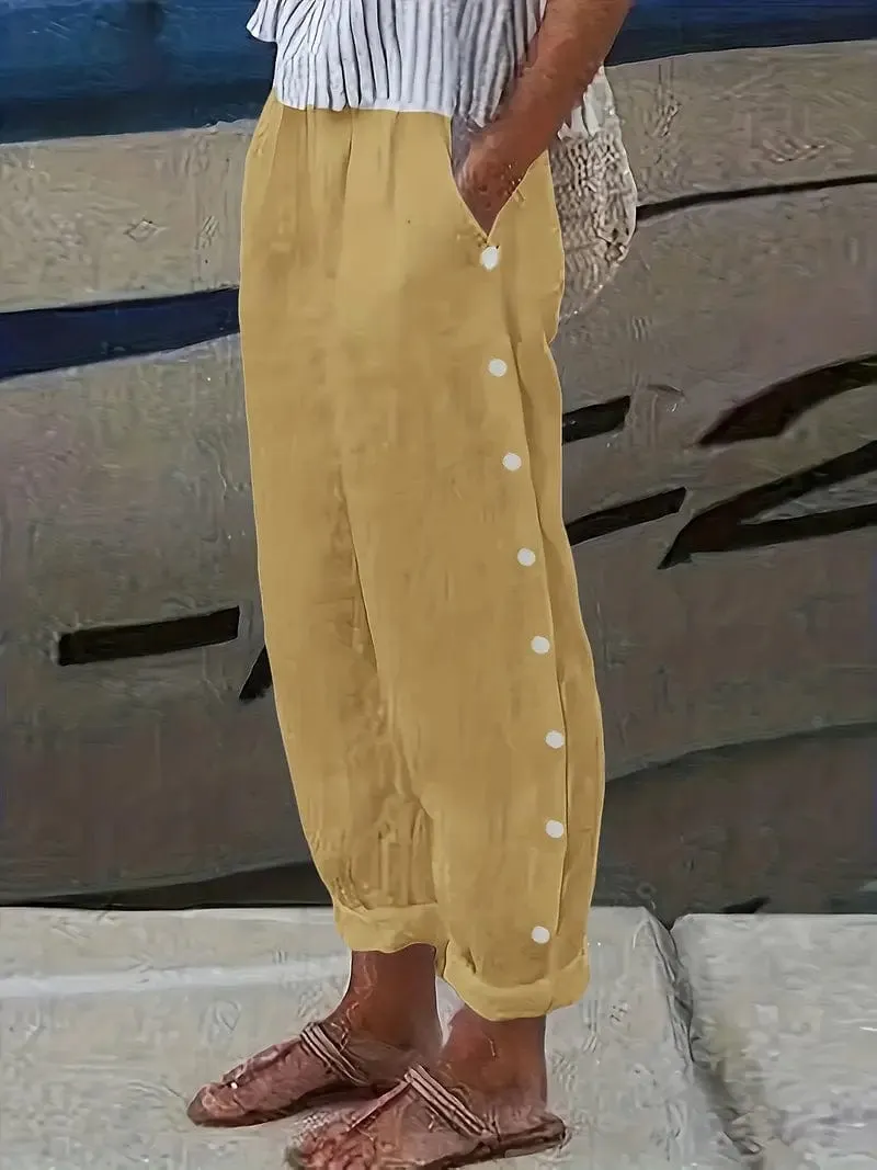 Beach Wear Wide Leg Pants