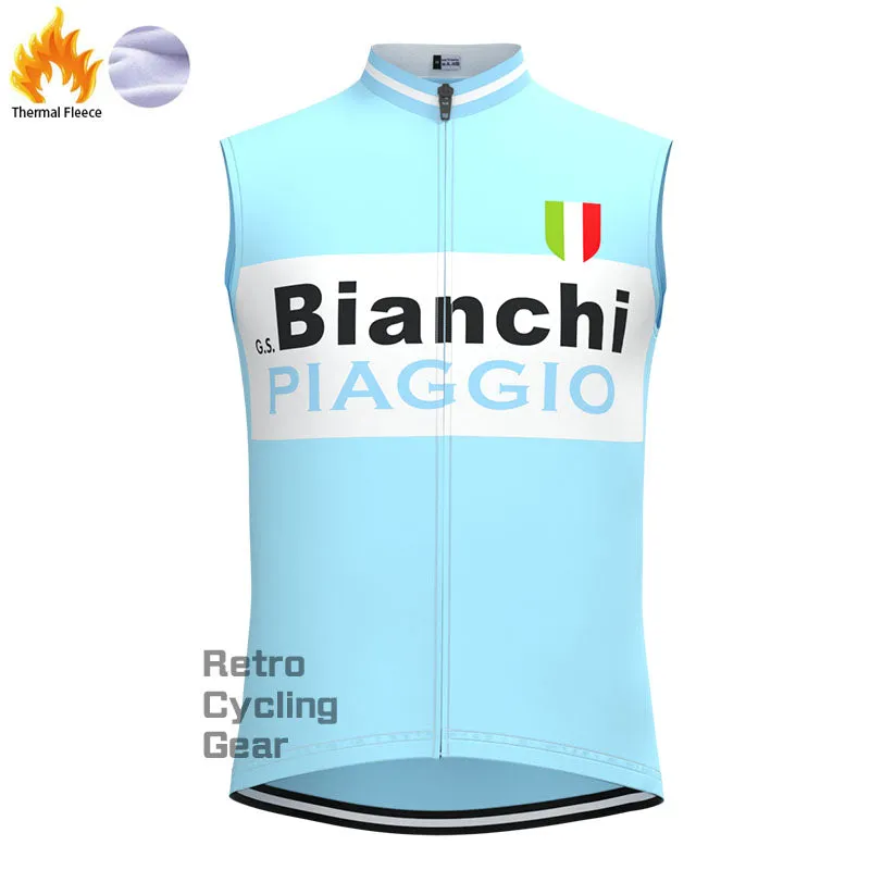 Bianchi Piaggio Fleece Retro Cycling Kits