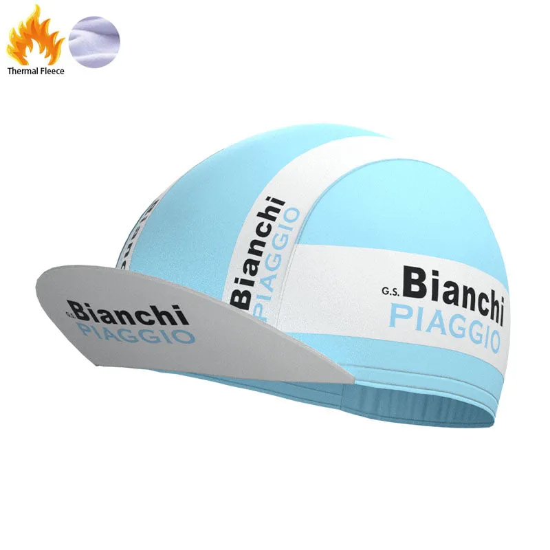 Bianchi Piaggio Fleece Retro Cycling Kits