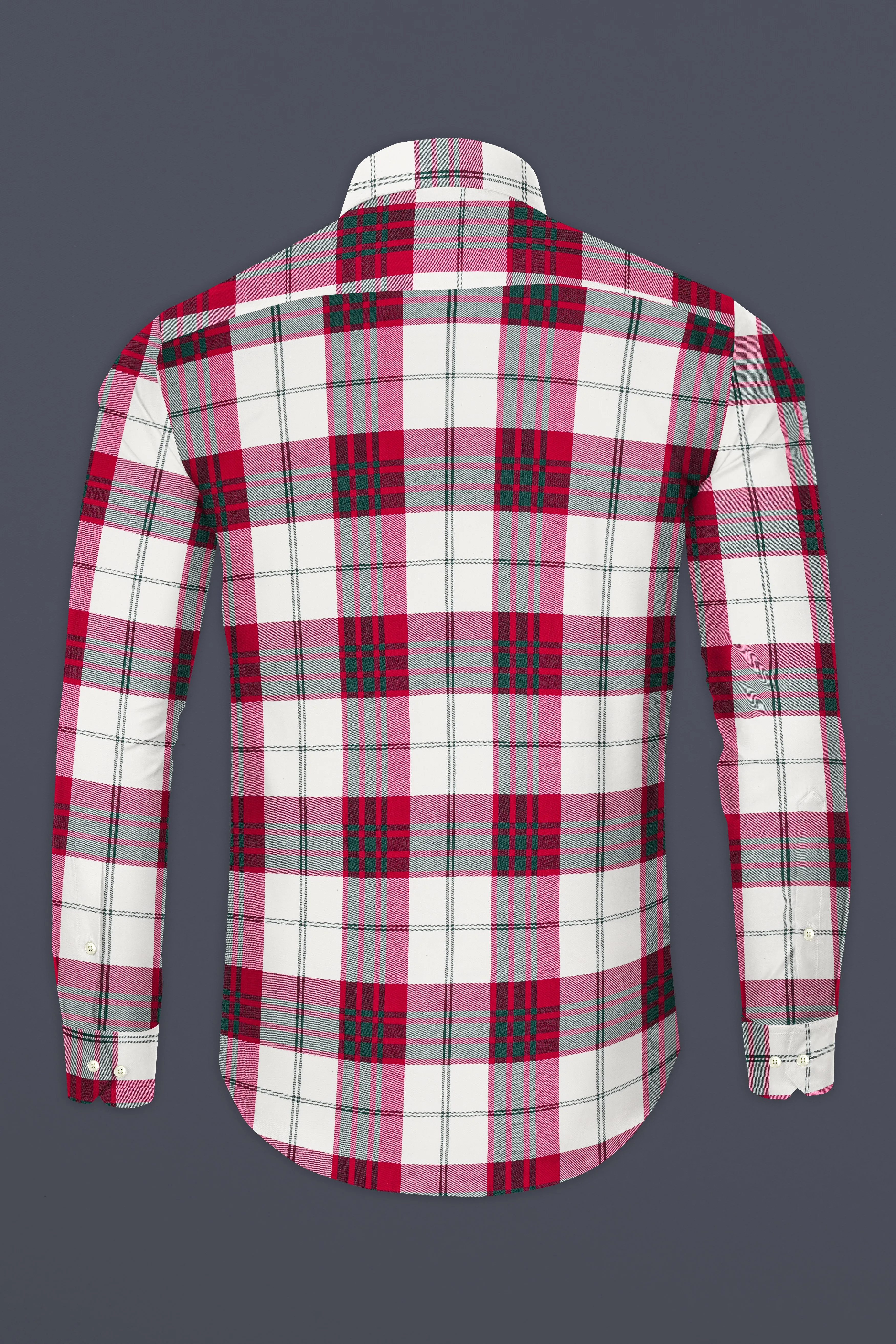 Bizarre Twill Plaid Premium Cotton Shirt