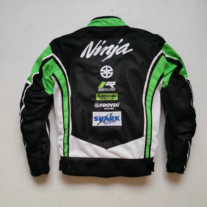 Black Varsity Jacket Racer Jacket Motorcycle Cycling Clothing Male Motorcycle Clothing Motorcycle Jacket