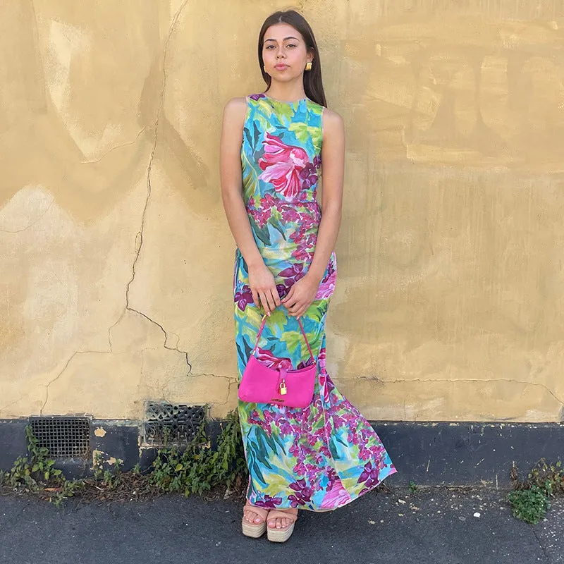 Bonnyshow Syncere Printed Maxi Dress