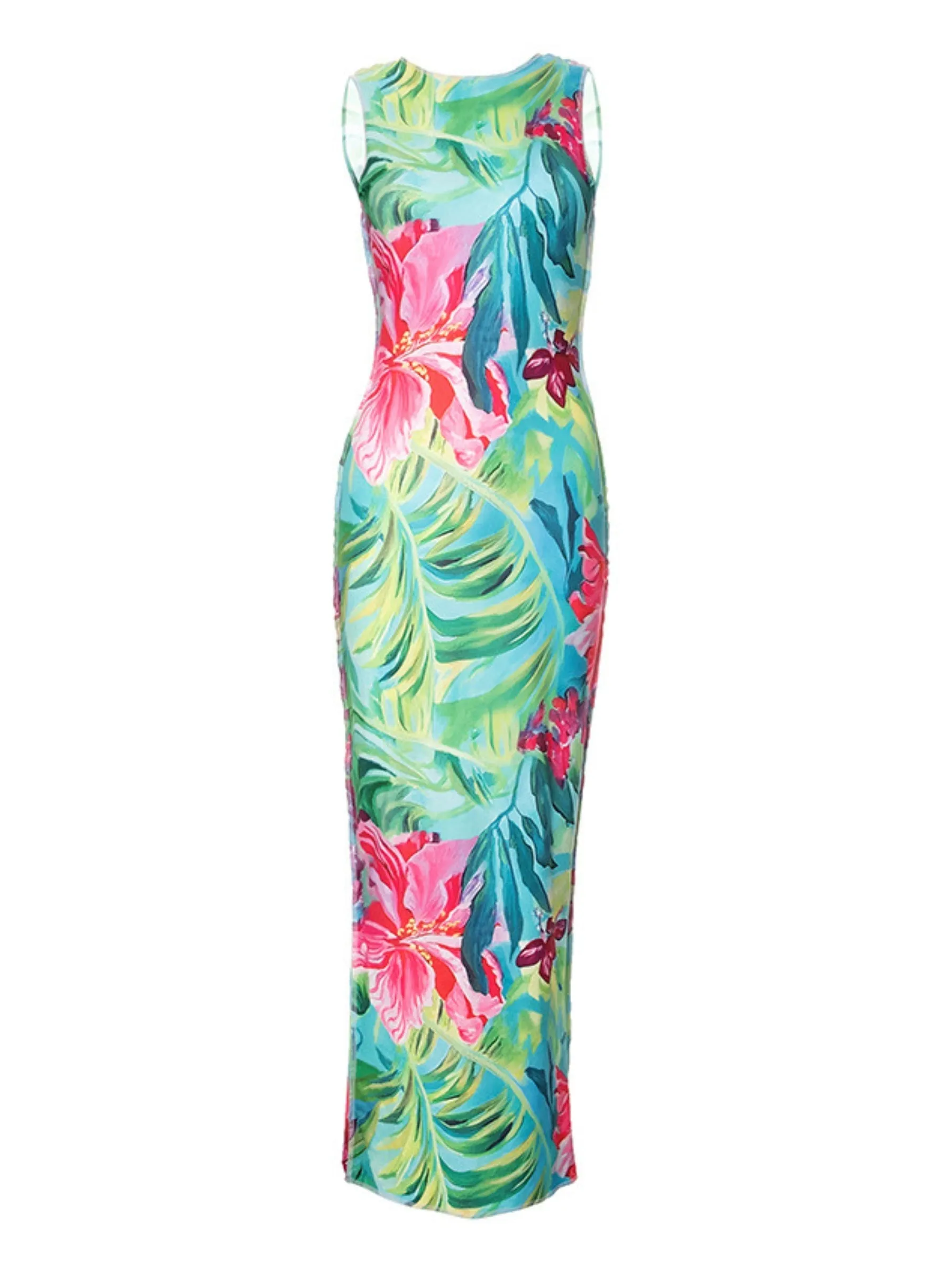 Bonnyshow Syncere Printed Maxi Dress