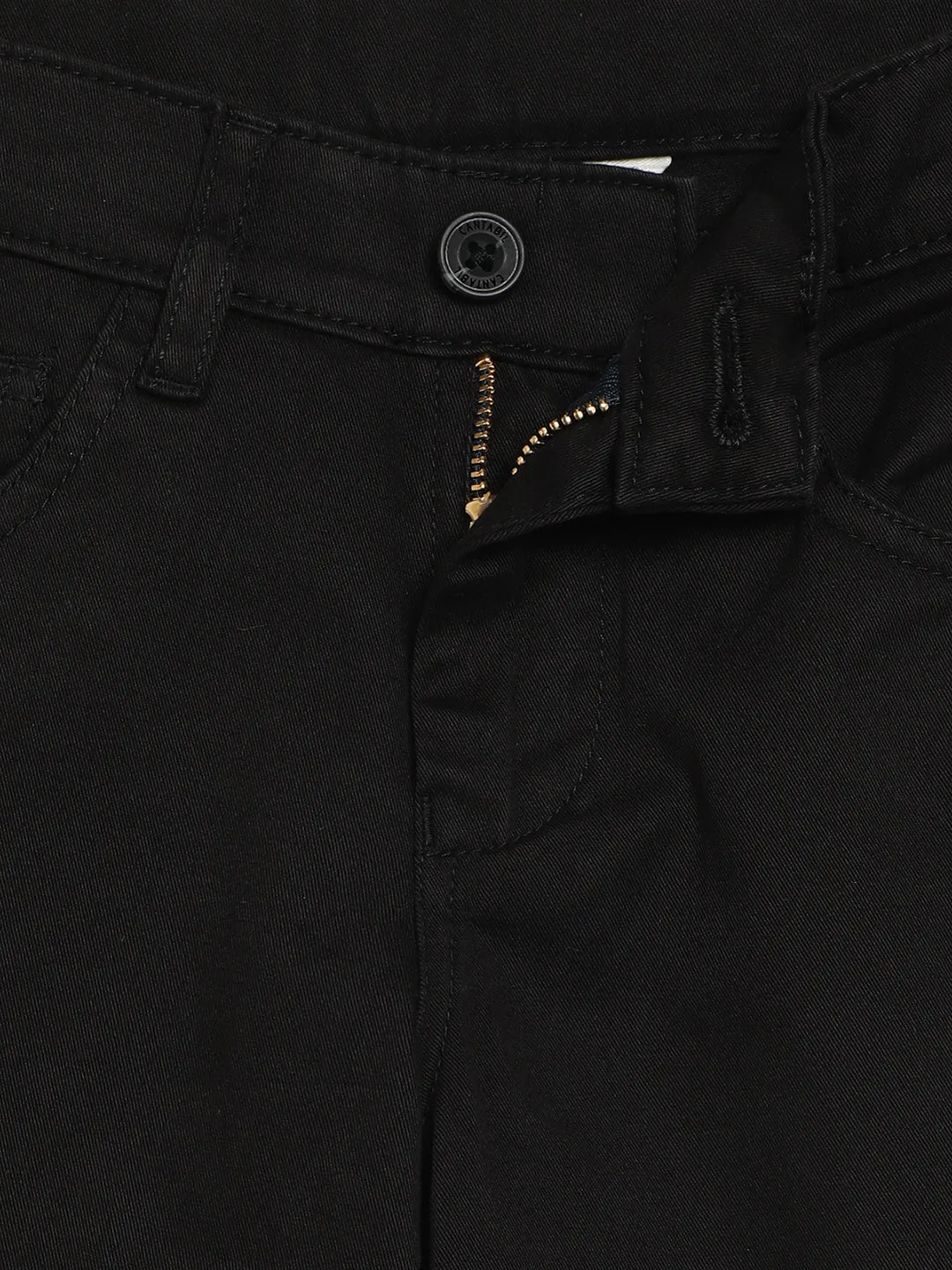 Boys Casual Black Pants