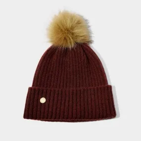 Cacao Faux Fur Hat KLS539