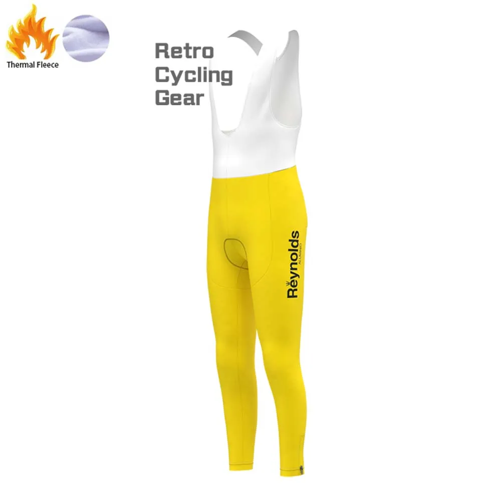 Caja Postal Reynolds Fleece Retro Cycling Bib Pants