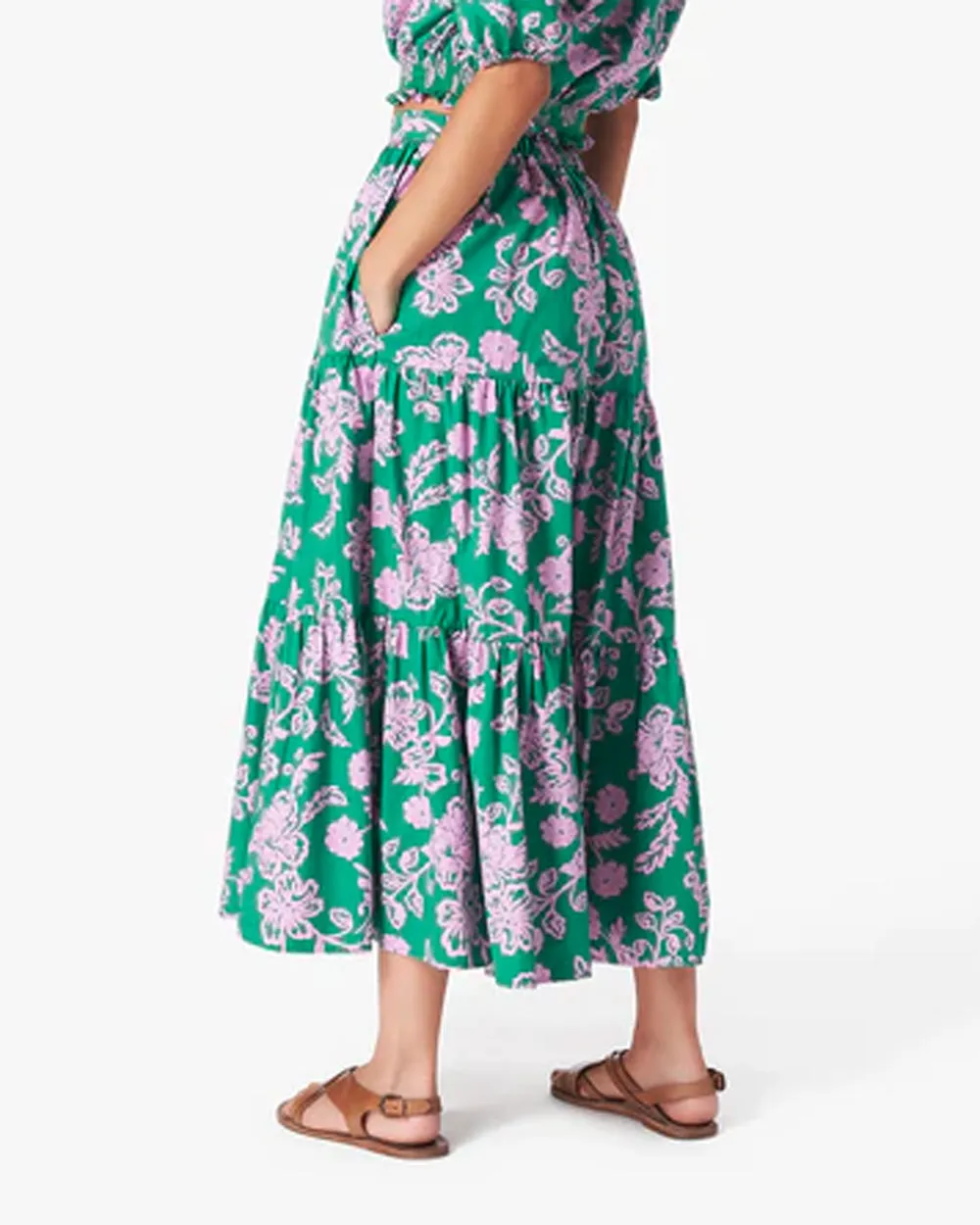 Caprisyn Green Angeline Skirt