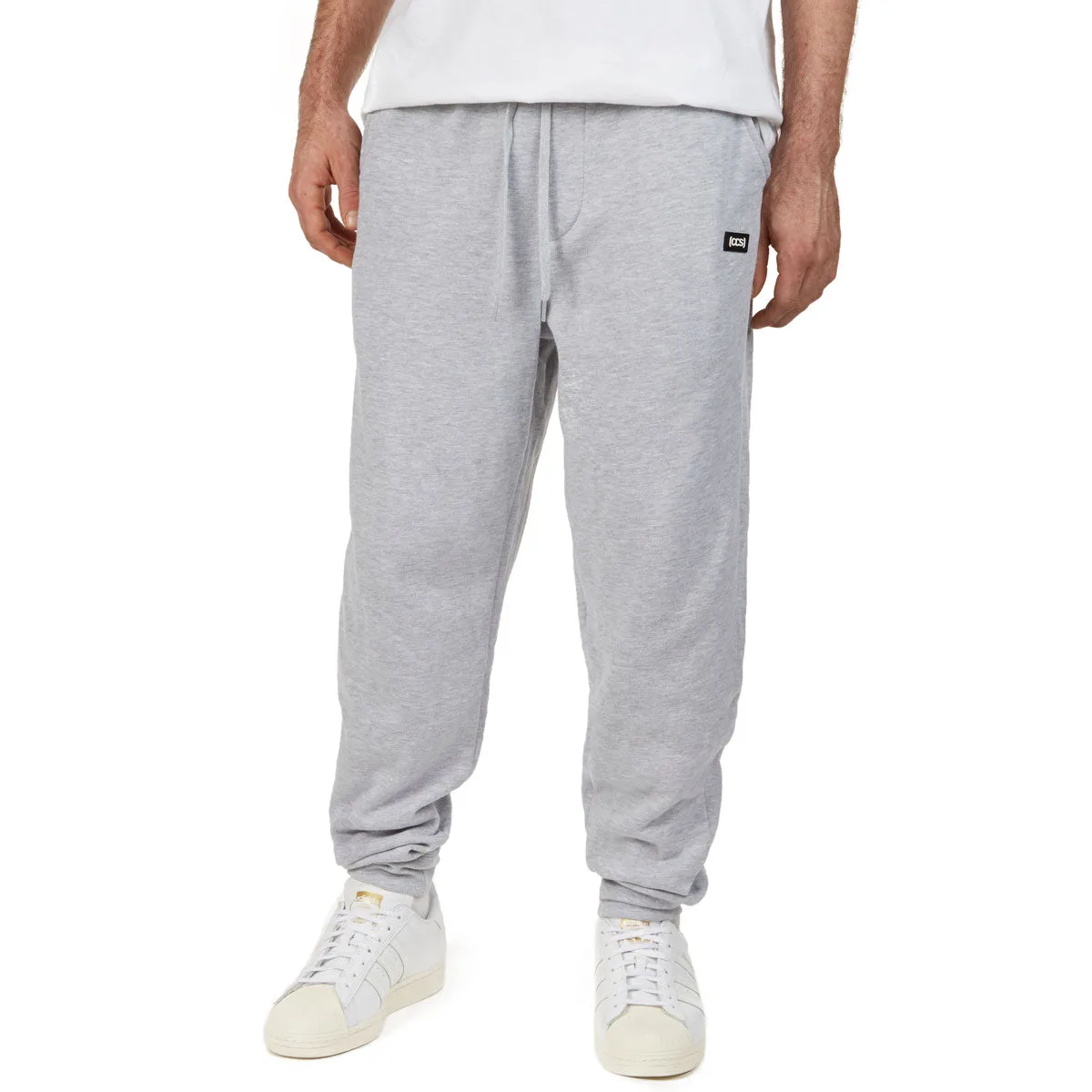 CCS Logo Rubber Patch Sweat Pants - Heather Grey