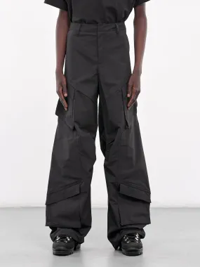 Cellulae Cargo Trousers (HE-M-10-160-BLK01-BLACK)