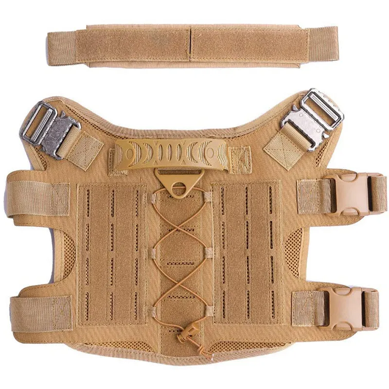 Combat Dog Vest Pet Chest Strap With Pendant Package