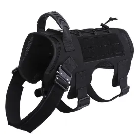 Combat Dog Vest Pet Chest Strap With Pendant Package