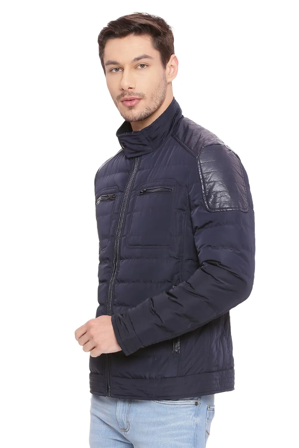 Comfort Fit Long Sleeve Poly Fill Jacket