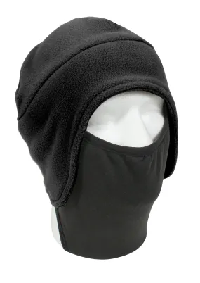 Convertible Fleece Cap With Poly Facemask