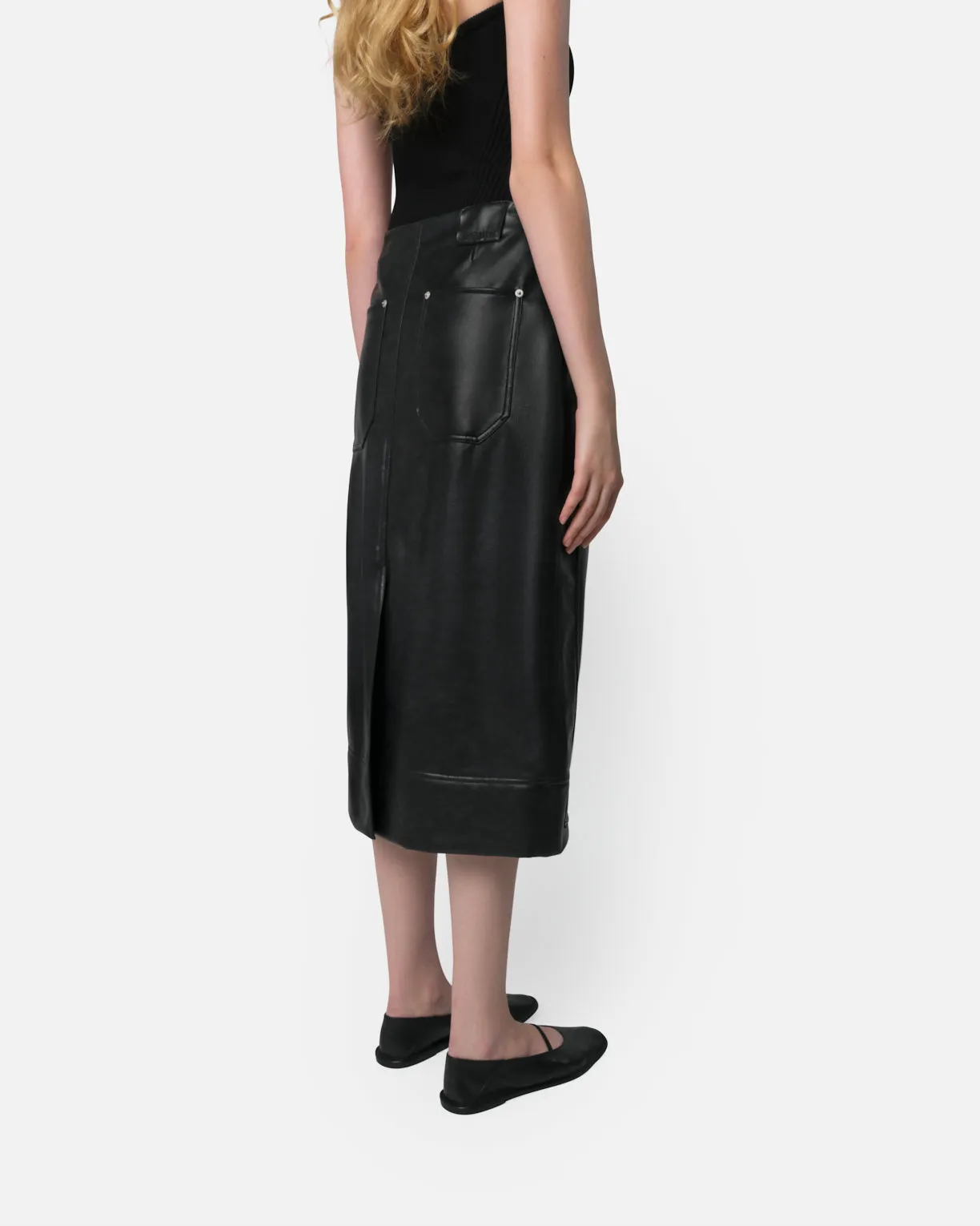 Dakota Long Skirt Noir