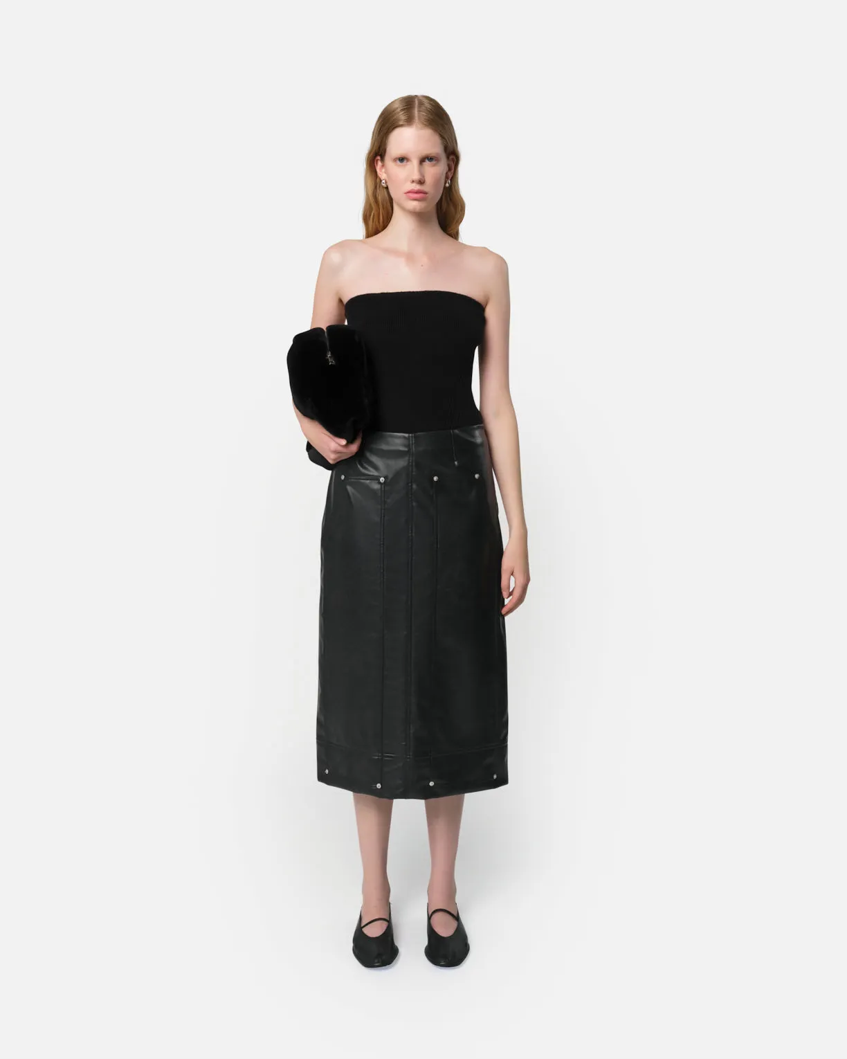 Dakota Long Skirt Noir