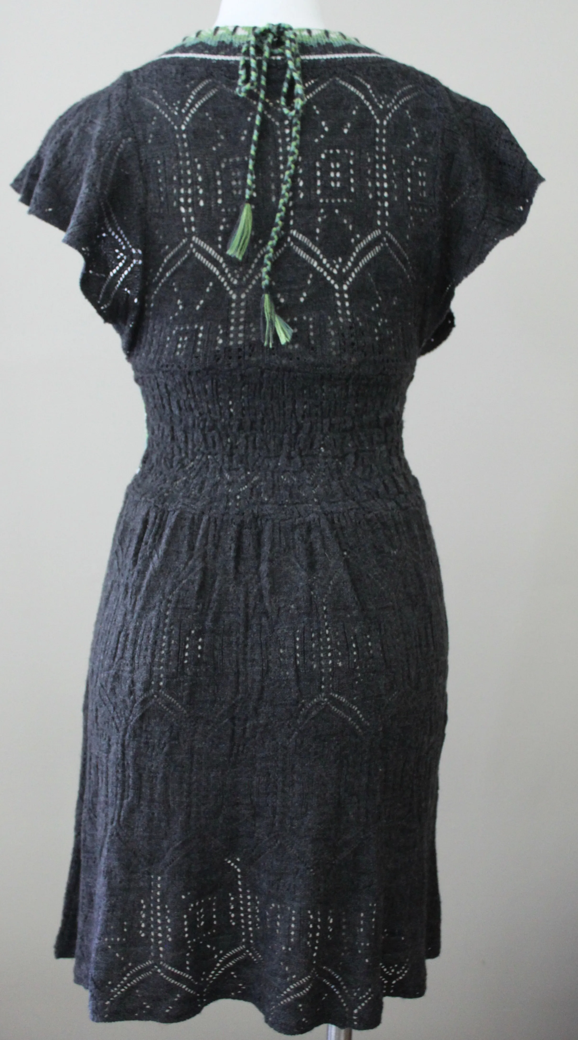 Dark Winter Fair Isle Sweater Dress