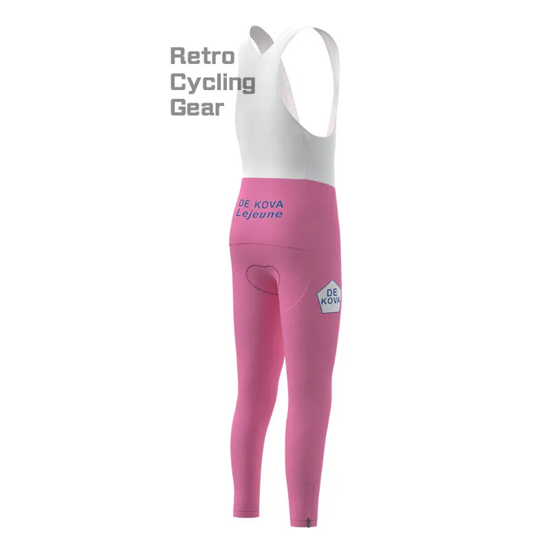 DE KOVA Fleece Retro Cycling Pants