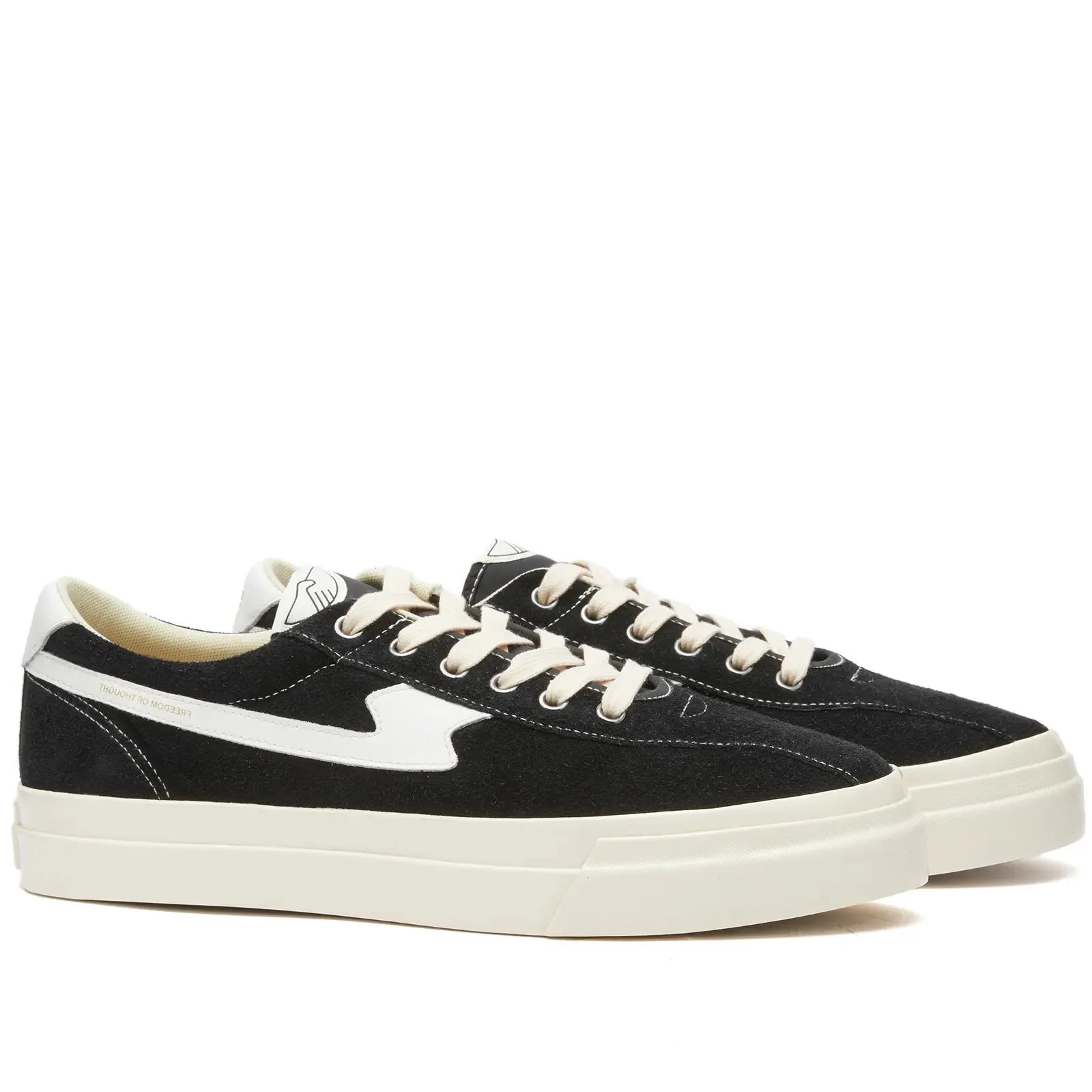 DELLOW S-STRIKE SUEDE W - BLACK/WHITE