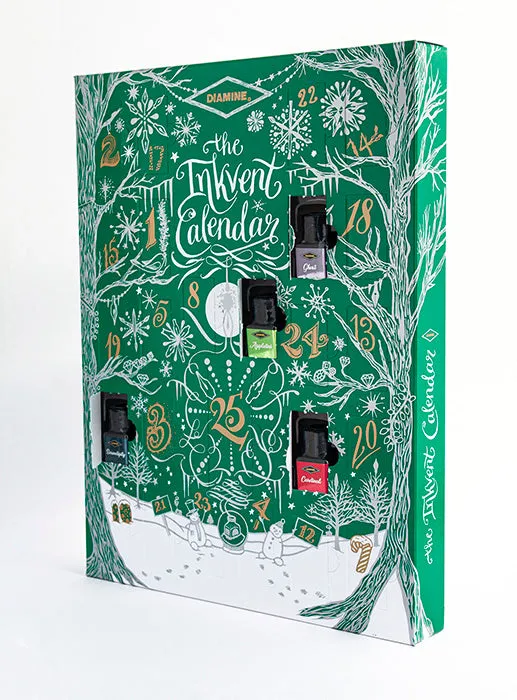 Diamine 2022 Inkvent Calendar - Green Edition