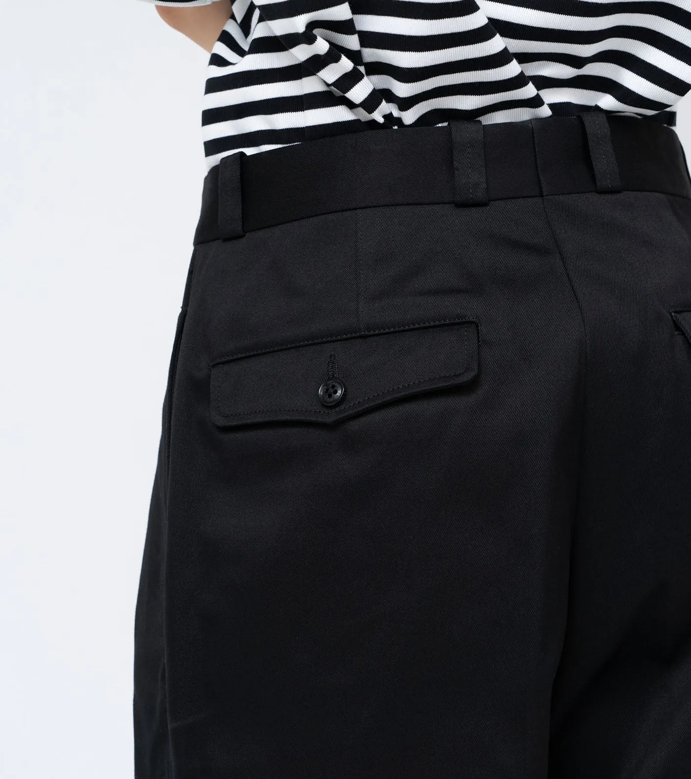 Double Pleat Chino Pants