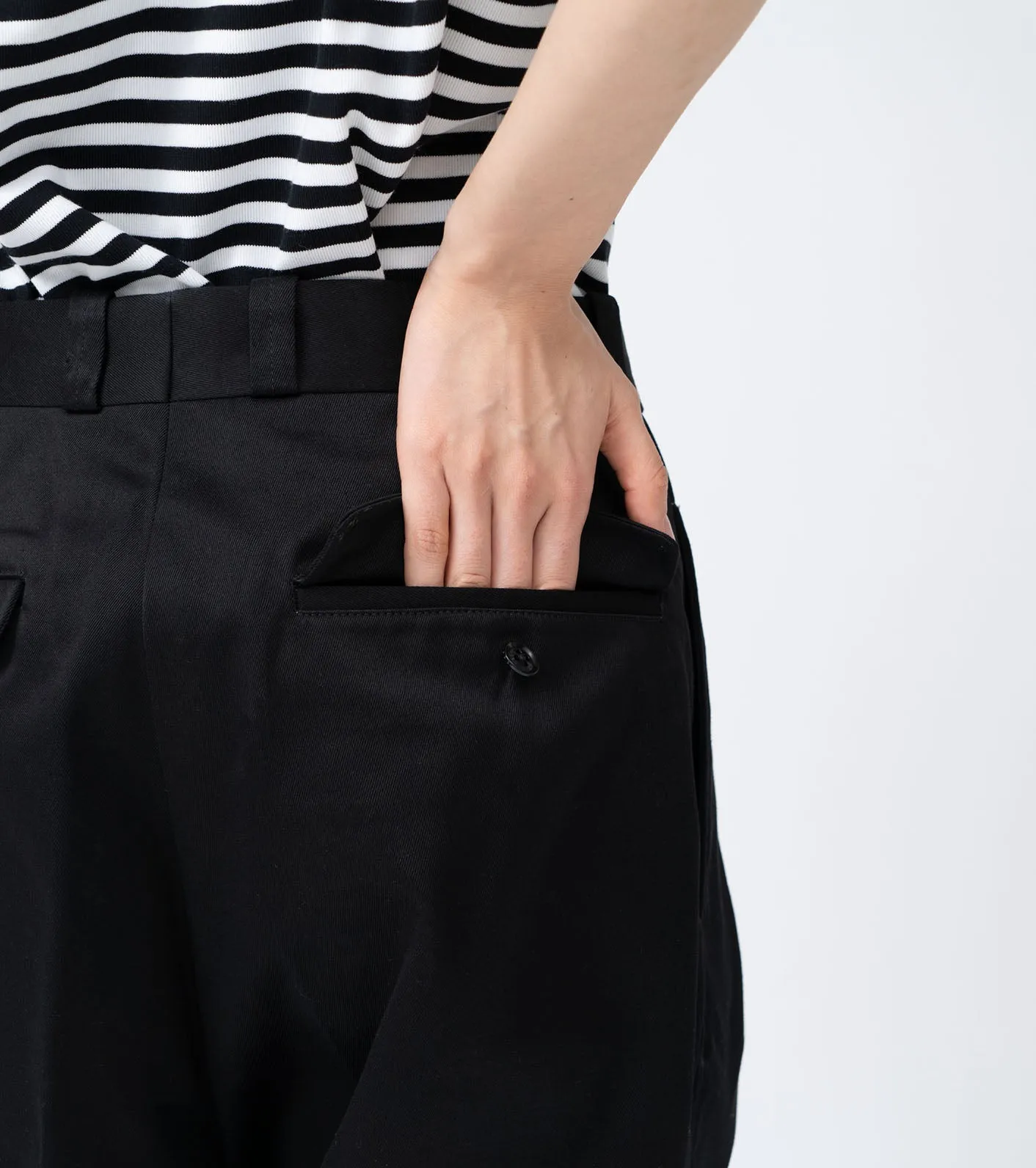 Double Pleat Chino Pants