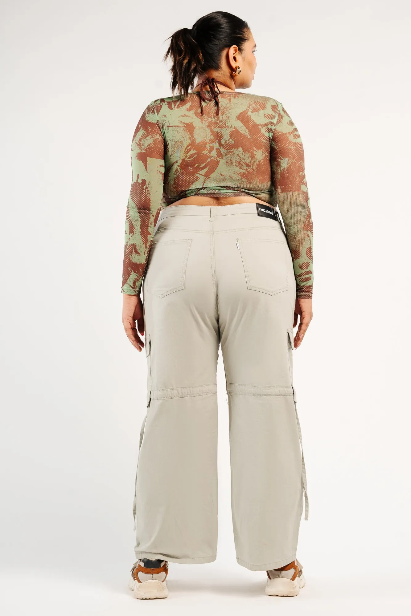 Earthy Green Cargo Pants