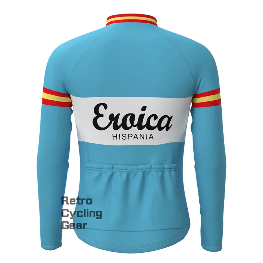 Eroica Fleece Retro Long Cycling Kits