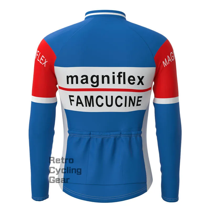 Famcucine Fleece Retro Long Sleeves Jerseys