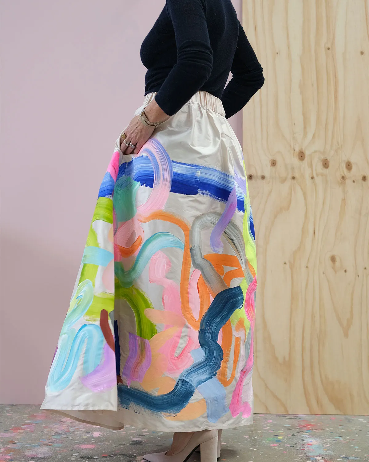 Fanciful | Silk Skirt Size 10