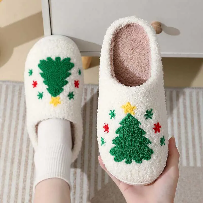 Glow Chic's Cute Christmas Home Slippers