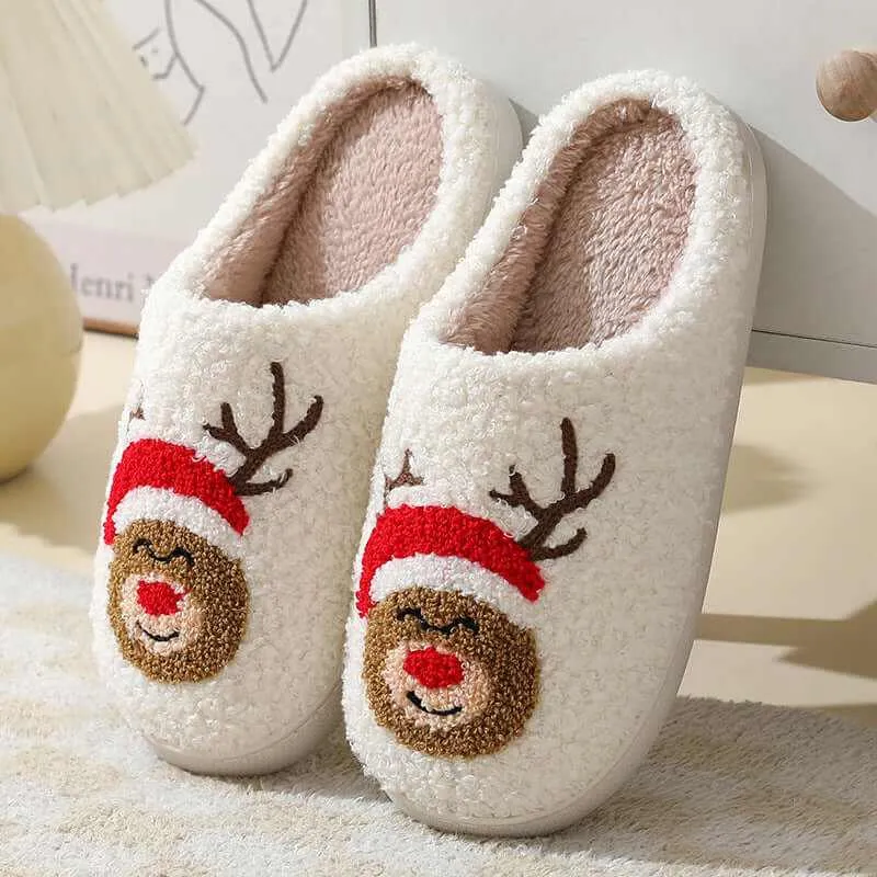 Glow Chic's Cute Christmas Home Slippers