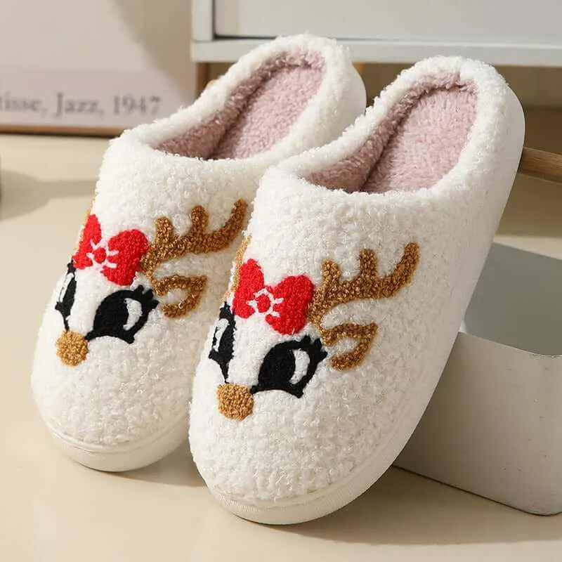 Glow Chic's Cute Christmas Home Slippers