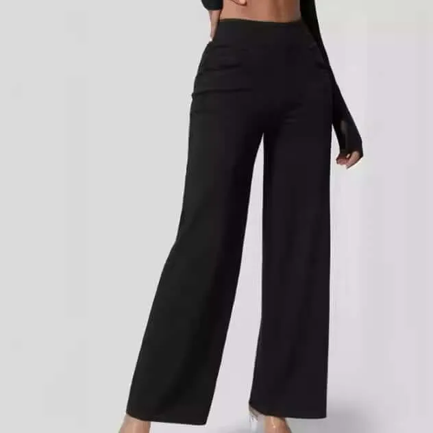 Glow Chic's Simple Slim Wide-Leg Leggings